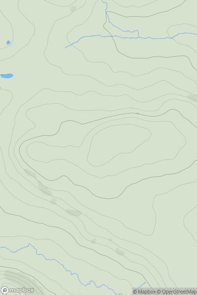 Thumbnail image for Burrow Hill [South Central England] [ST101292] showing contour plot for surrounding peak